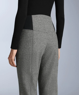 Расклешенные брюки FELLEX® WOOL BLEND SKI с высокой посадкой, водостойкие- Заказать в России