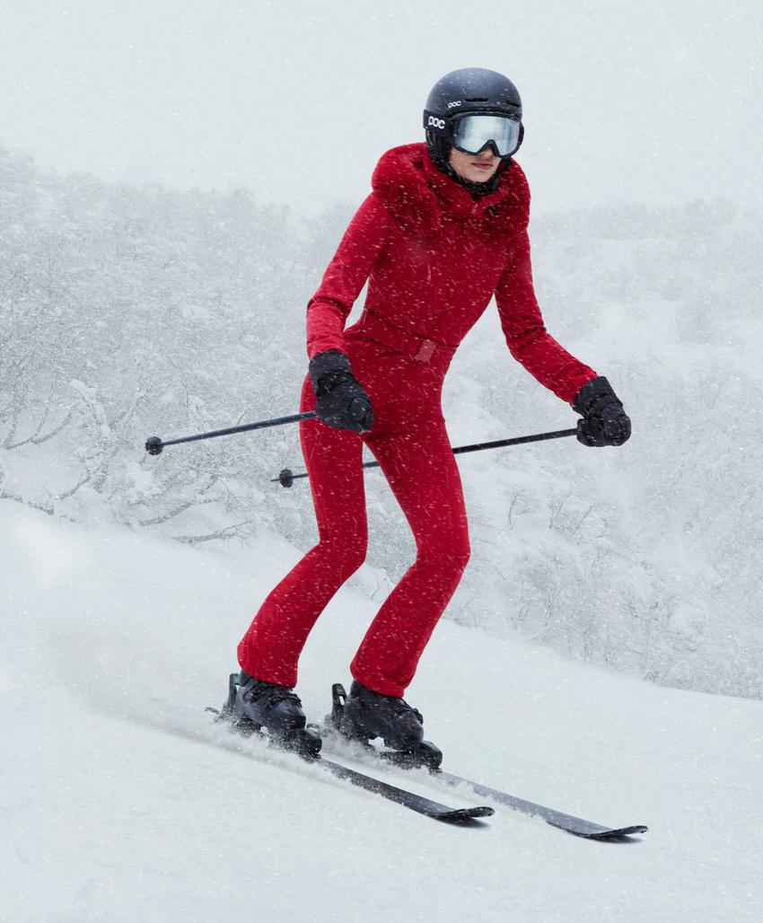 Водостойкий облегающий эластичный комбинезон SKI