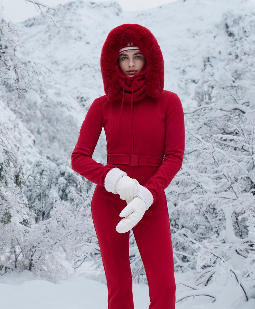 Водостойкий облегающий эластичный комбинезон SKI