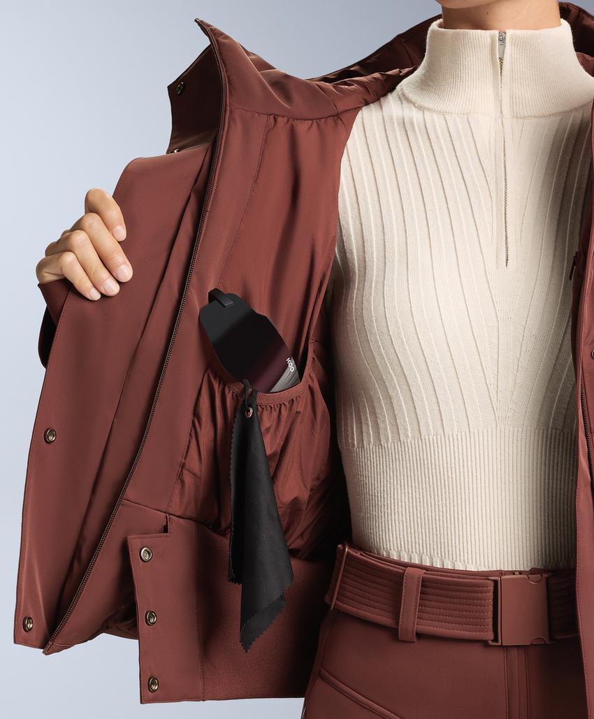 Водонепроницаемая куртка с карманами Primaloft® Feel the Performance TM SKI