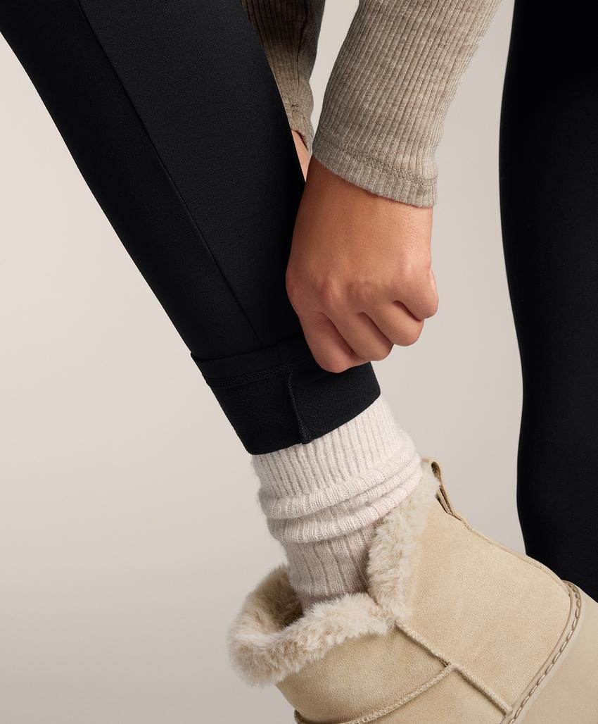 Утепленные легинсы длиной 70 см