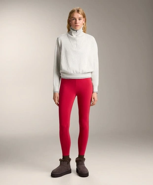 SUPER-EXTRA-WARM SEAMLESS 70CM HIGH-RISE ANKLE-LENGTH LEGGINGS- Заказать в России