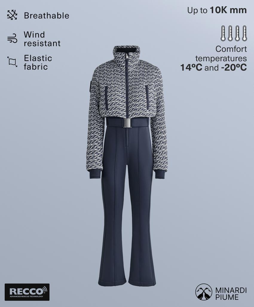 Водостойкий утепленный лыжный комбинезон MINARDI PIUME SKI