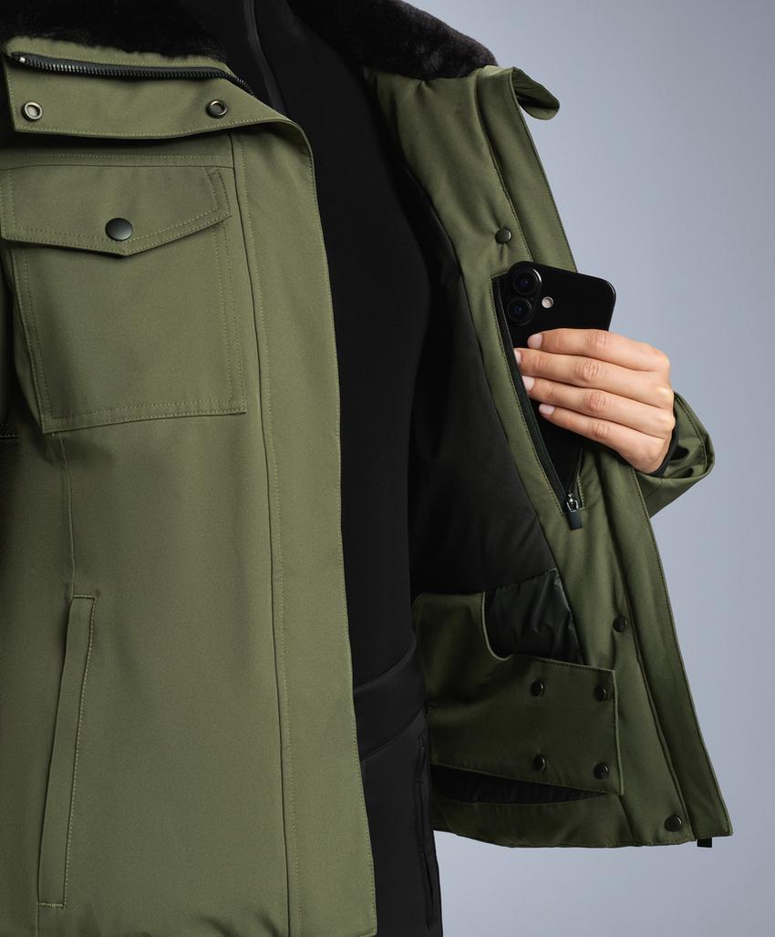 Водонепроницаемая утепленная куртка Primaloft® SKI