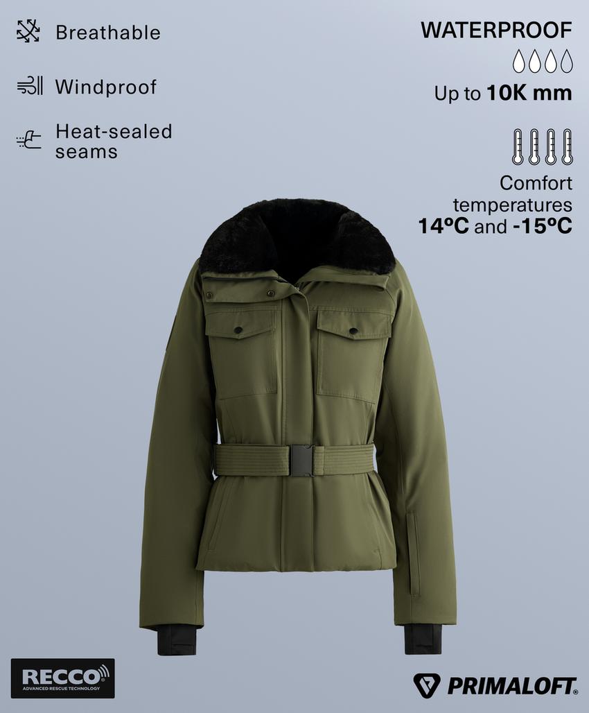Водонепроницаемая утепленная куртка Primaloft® SKI
