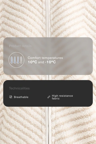 HERRINGBONE FAUX-SHEARLING JACKET- Заказать в России