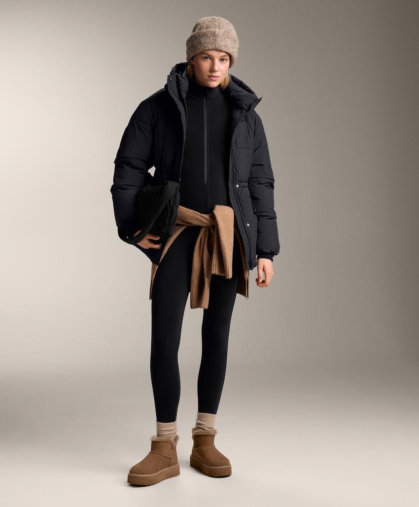 Очень теплый длинный комбинезон