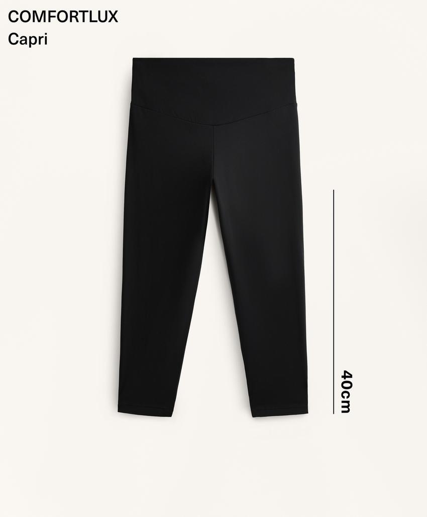 Легинсы капри Comfortlux с завышенной талией длиной 40 см