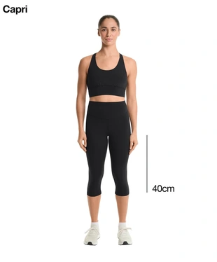 Легинсы капри COMFORTLUX с завышенной талией длиной 40 см- Заказать в России