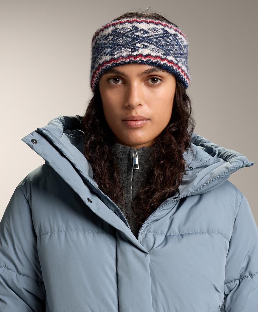 Повязка для волос с жаккардовым узором