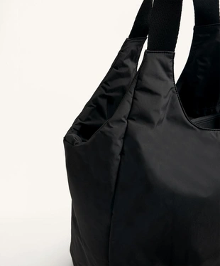 Сумка-шоппер с контрастной ручкой- Заказать в России