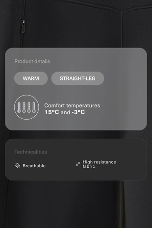 Прямые утепленные брюки с высокой посадкой- Заказать в России