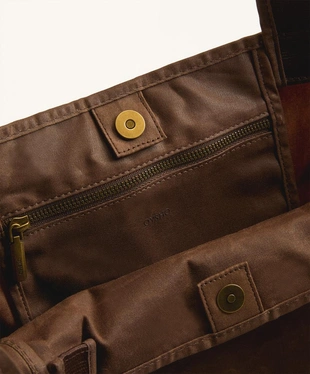 Сумка-шопер из вощеной ткани- Заказать в России