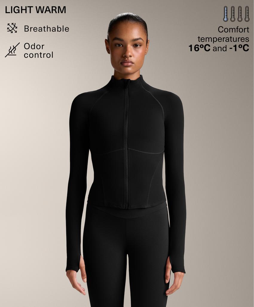 Легкая и теплая высокотехнологичная куртка с отстрочкой