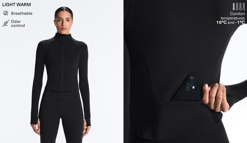 Легкая и теплая высокотехнологичная куртка с отстрочкой