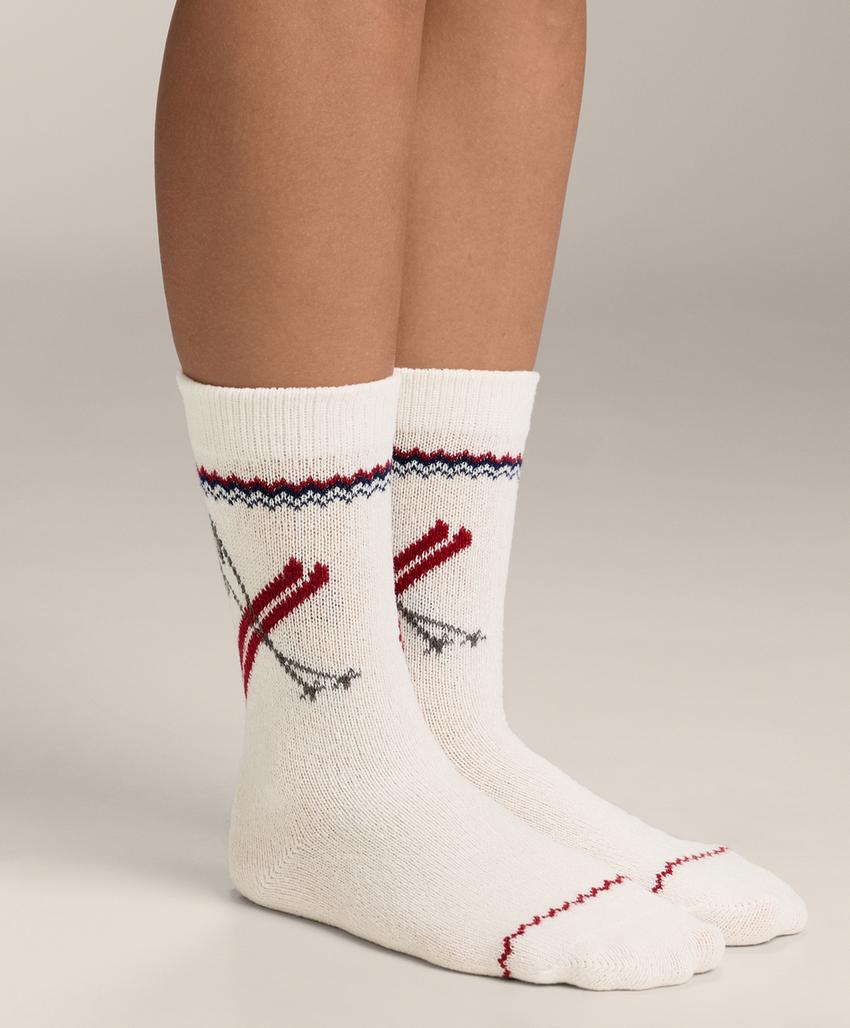 2 пары классических носков с жаккардовым узором