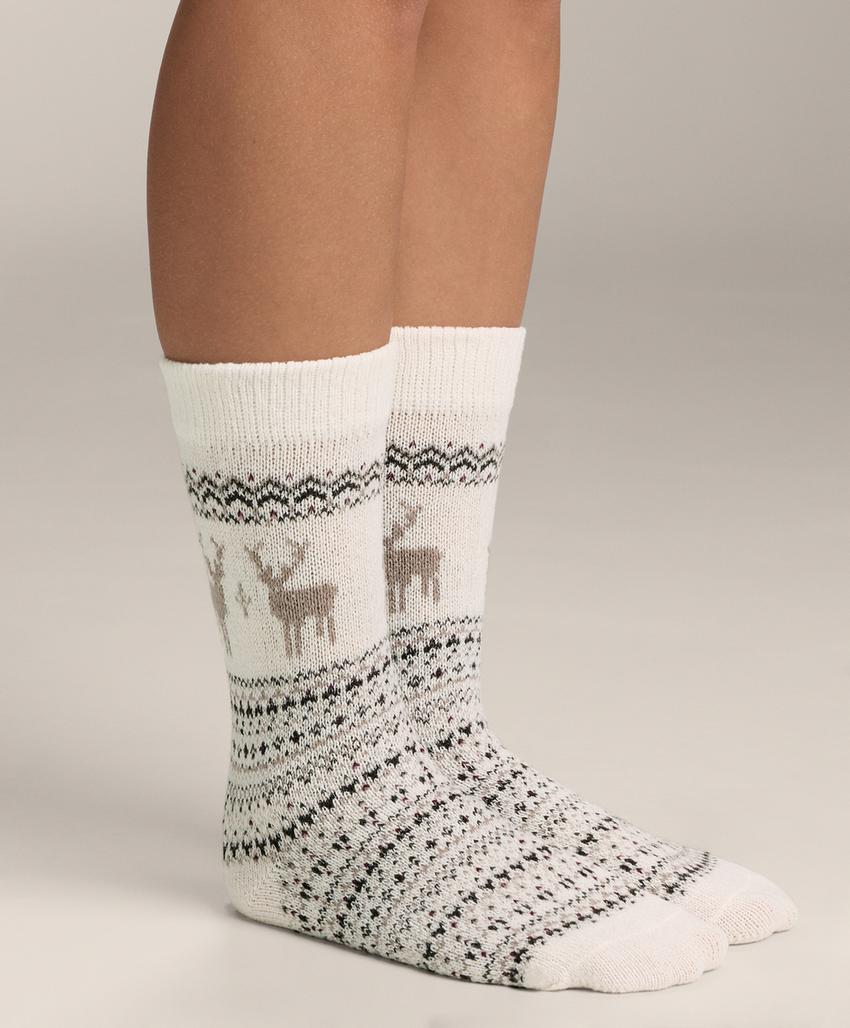 2 пары классических носков с жаккардовым узором