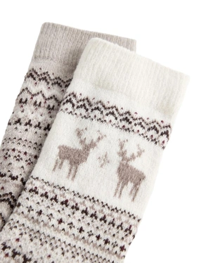 2 пары классических носков с жаккардовым узором- Заказать в России