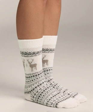 2 пары классических носков с жаккардовым узором- Заказать в России