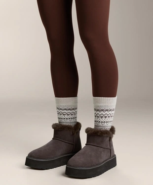 2 пары классических носков с жаккардовым узором- Заказать в России