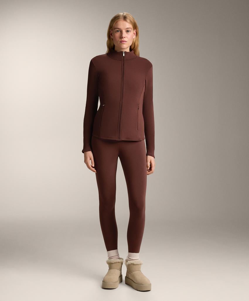 Длинная очень теплая высокотехнологичная куртка