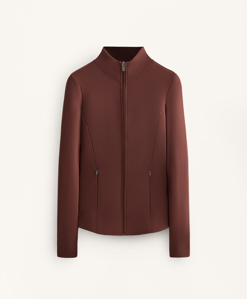 Длинная очень теплая высокотехнологичная куртка