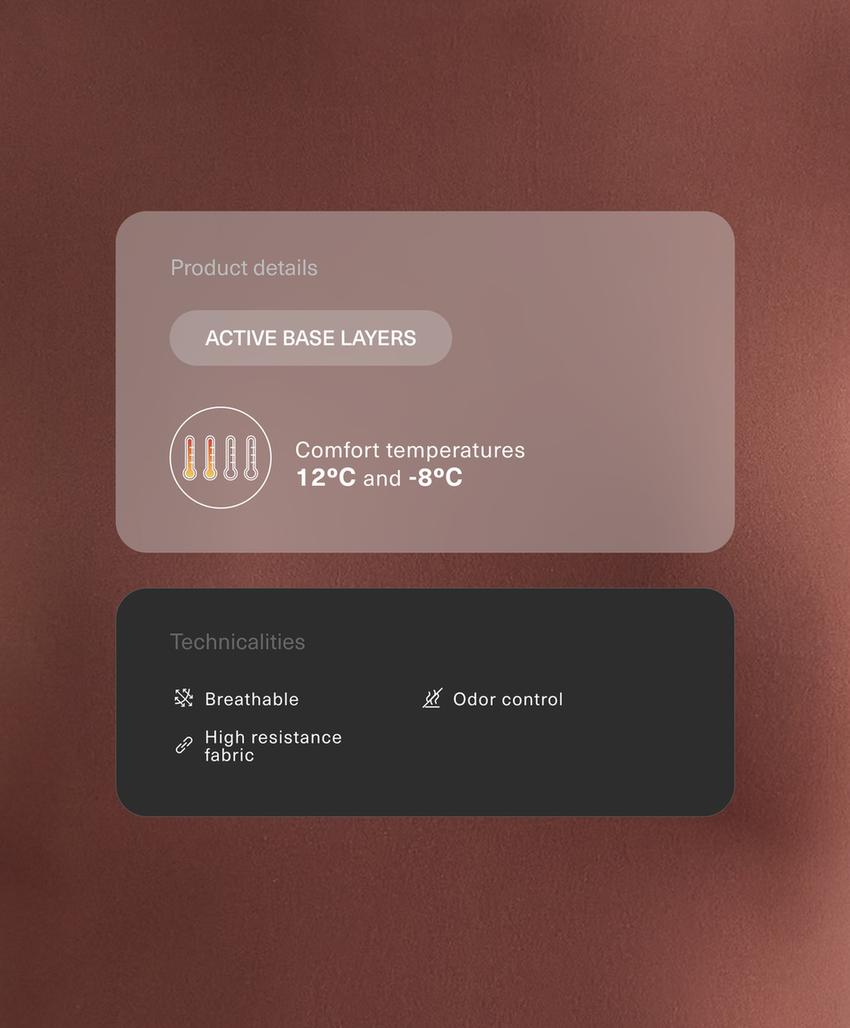 Термофутболка с длинным рукавом и базовым слоем