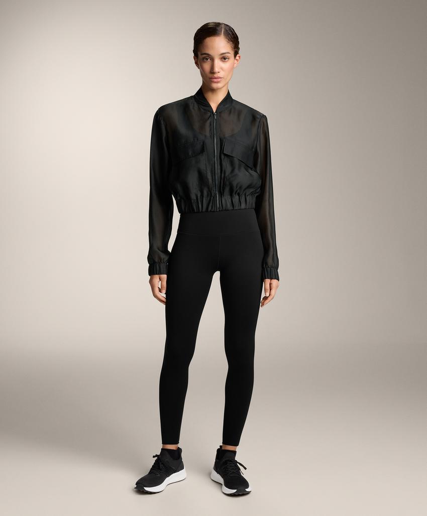 Бомбер из органзы