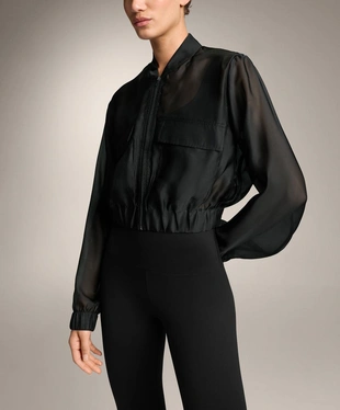 Бомбер из органзы- Заказать в России