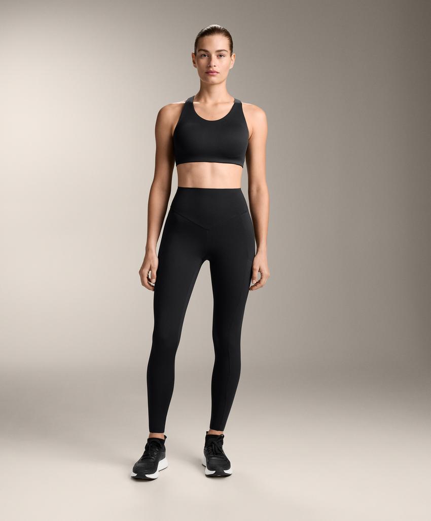 Легинсы Compressive с завышенной талией, длиной до щиколотки и карманами