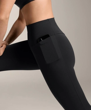 Легинсы COMPRESSIVE с завышенной талией, длиной до щиколотки и карманами- Заказать в России