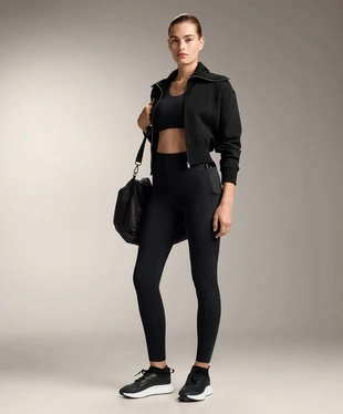 Легинсы COMPRESSIVE с завышенной талией, длиной до щиколотки и карманами- Заказать в России