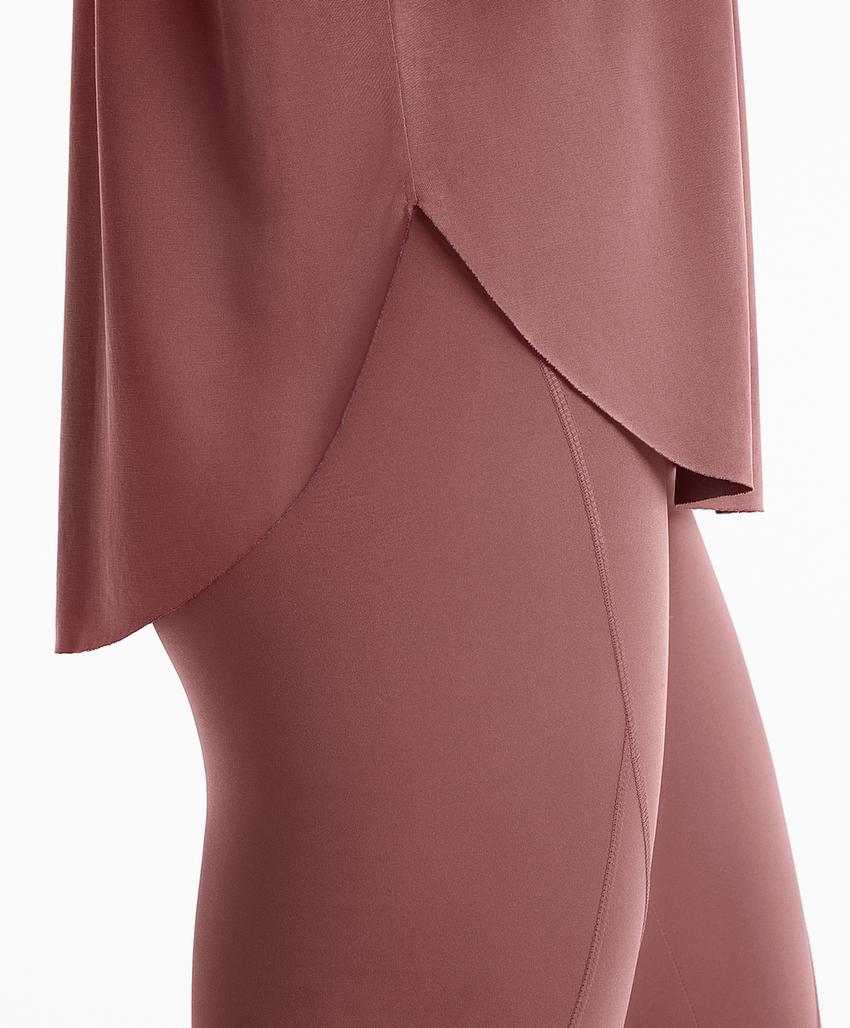 Футболка из смесового модала с короткими рукавами