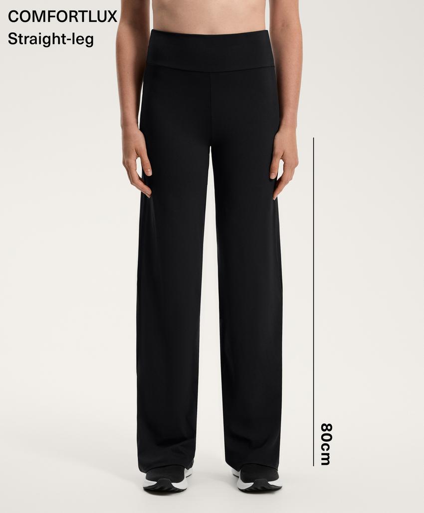 Прямые брюки Comfortlux с завышенной талией