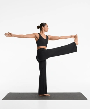 Прямые брюки COMFORTLUX с завышенной талией- Заказать в России