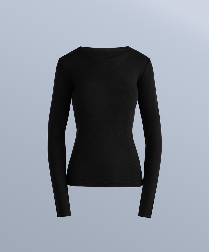 Бесшовная футболка-термобелье из мериносовой шерсти