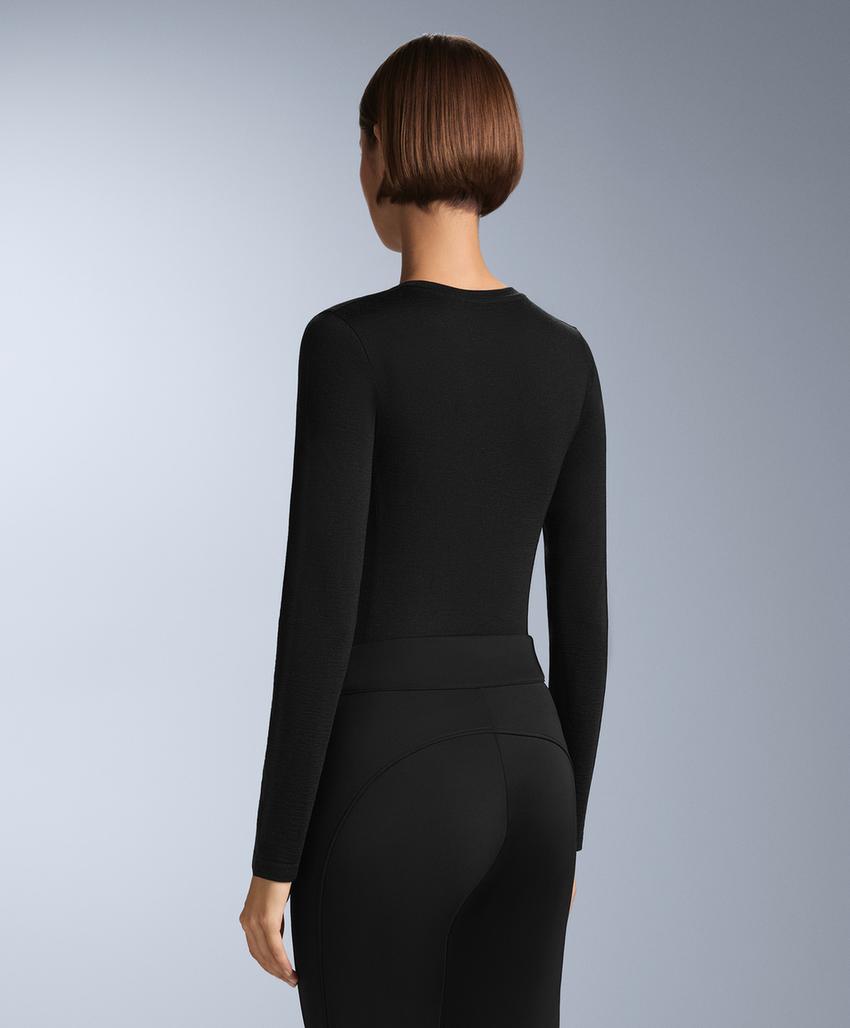 Бесшовная футболка-термобелье из мериносовой шерсти