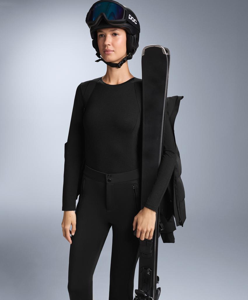 Бесшовная футболка-термобелье из мериносовой шерсти