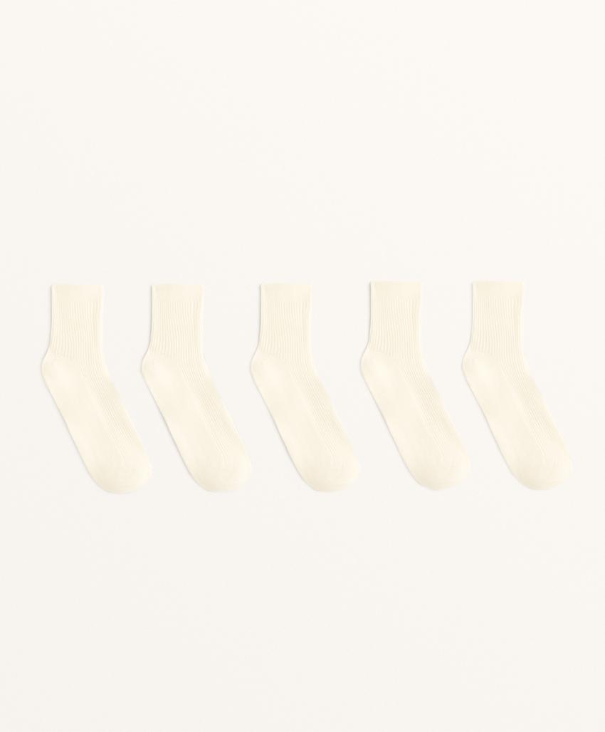 5 пар носков quarter из смесового хлопка