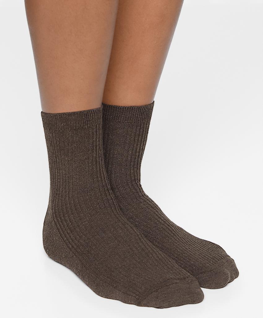 5 пар четвертных носков с хлопком