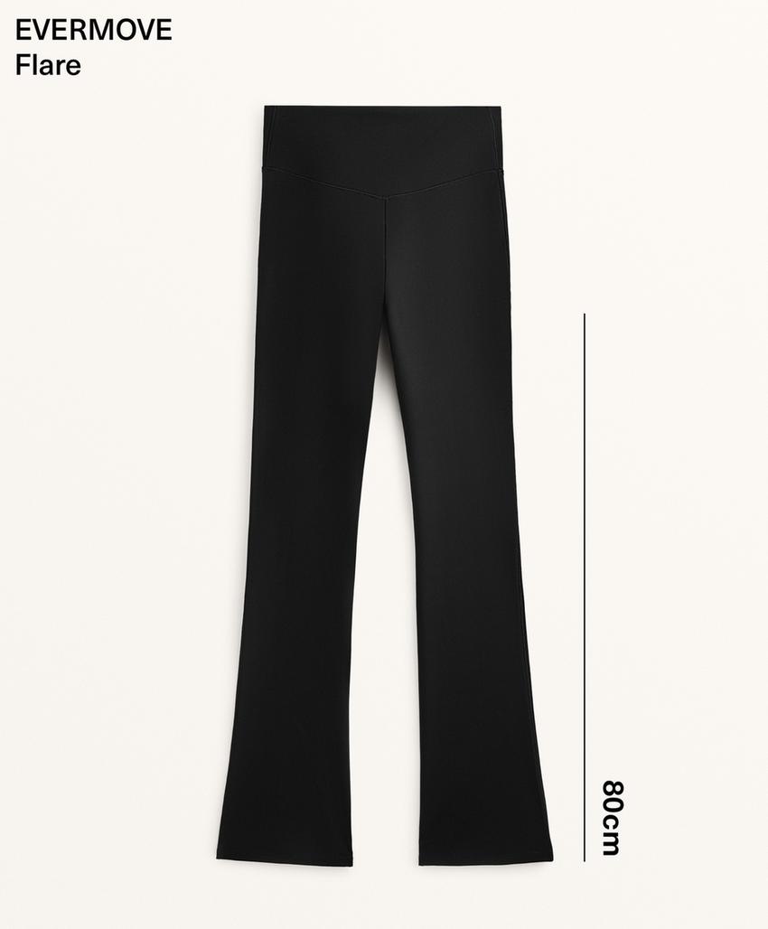 Брюки клеш Evermove с завышенной талией