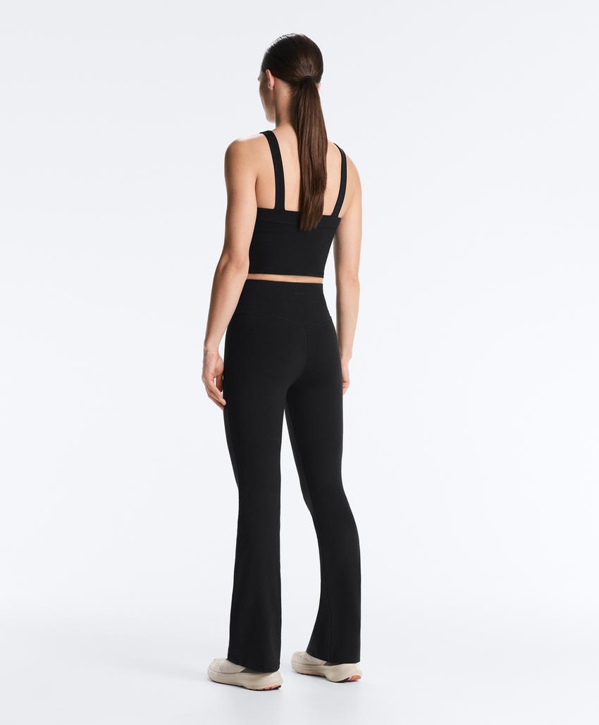 Брюки клеш Evermove с завышенной талией