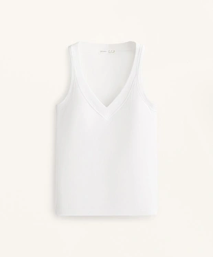 TANK TOP в рубчик из смеси модала- Заказать в России