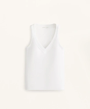 TANK TOP в рубчик из смеси модала- Заказать в России