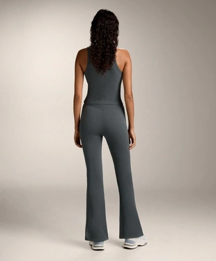 Удлиненный топ-майка в рубчик из смесового модала- Заказать в России