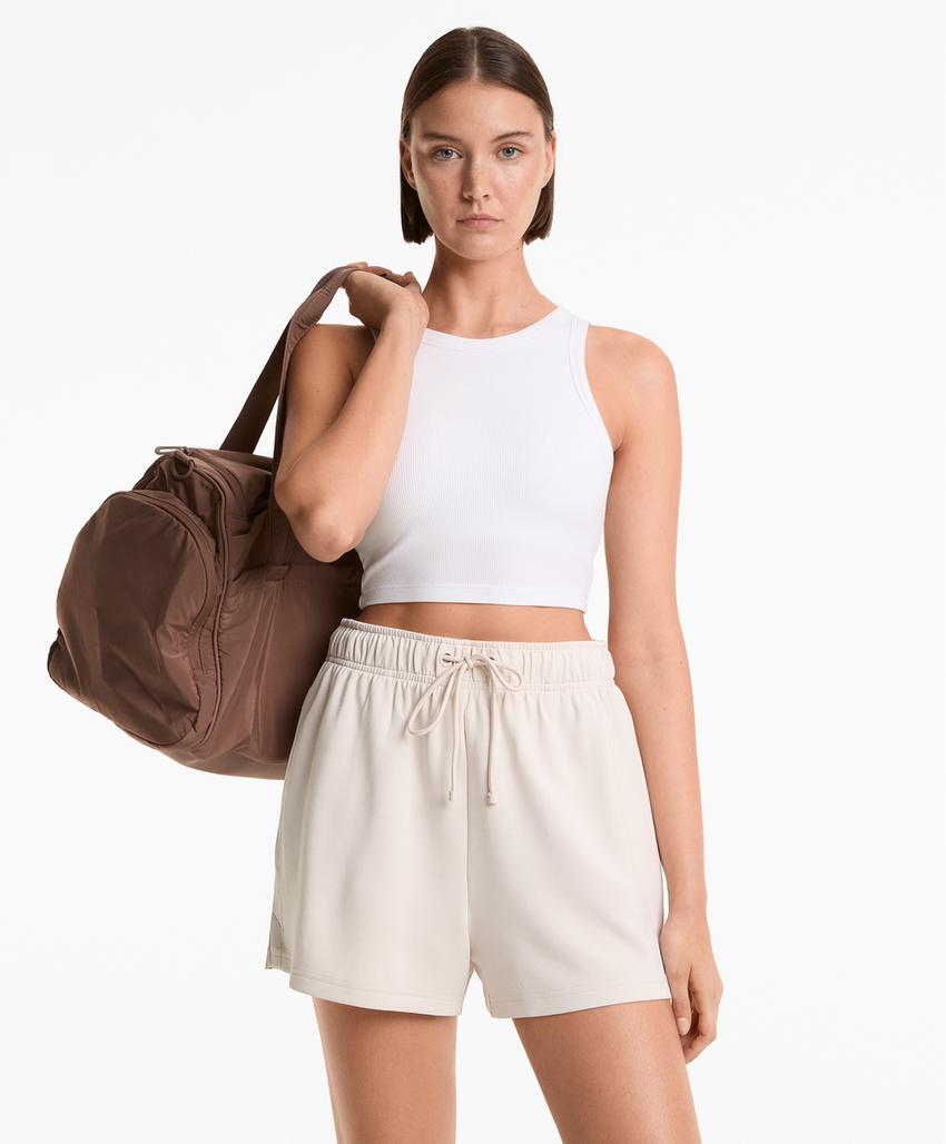 Tank top из смесового модала с чашками