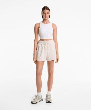 TANK TOP из смесового модала с чашками- Заказать в России