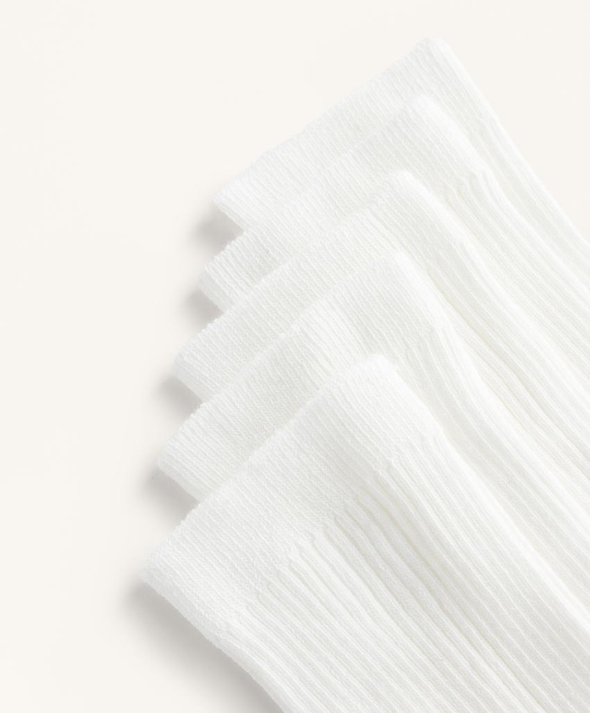 5 пар классических носков из смесового хлопка