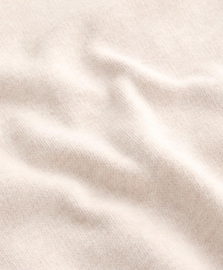 Длинный вязаный джемпер с капюшоном