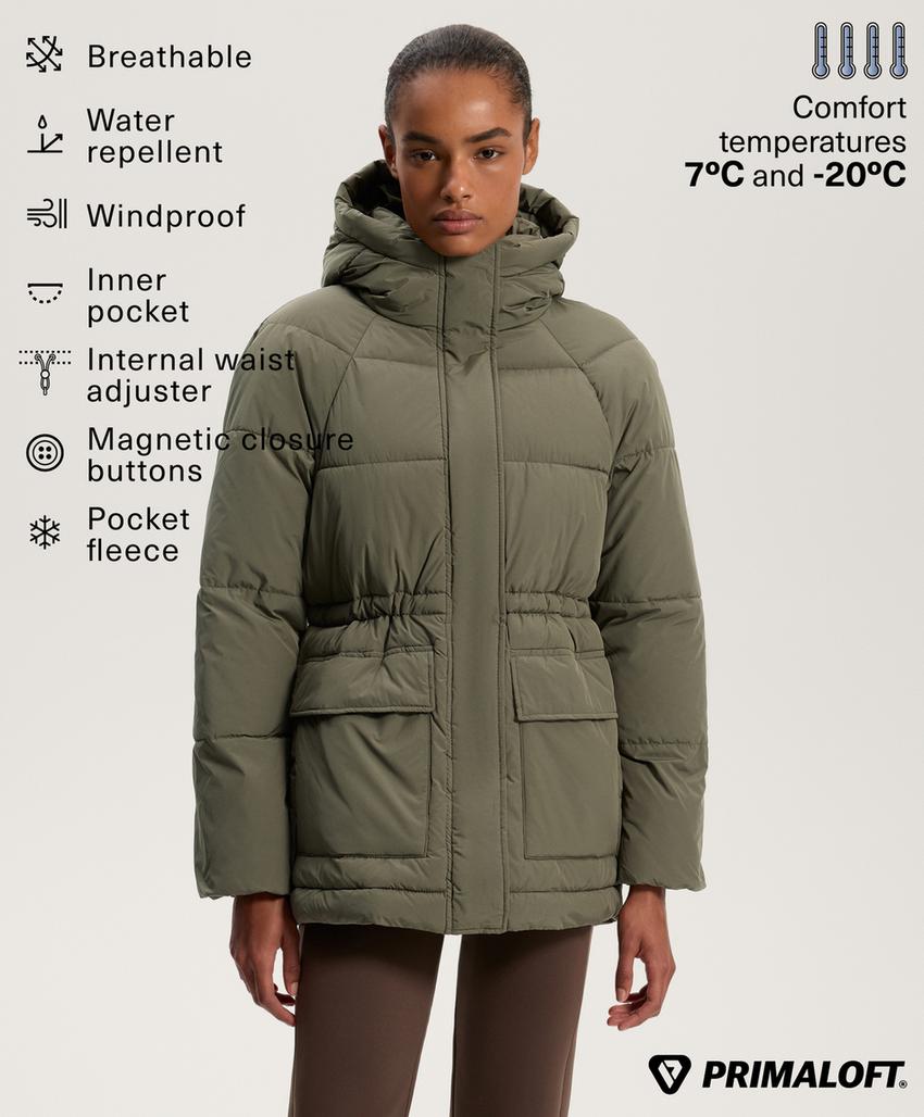 Водоотталкивающая утепленная куртка Primaloft®